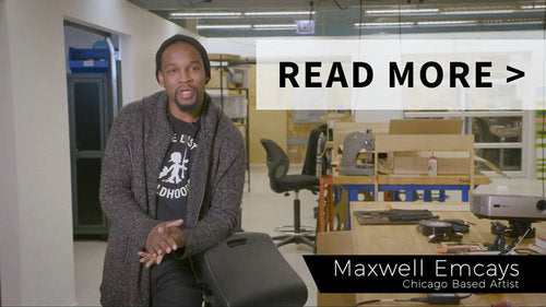 Artist Maxwell Emcay's shares his love for the LeanRite™.