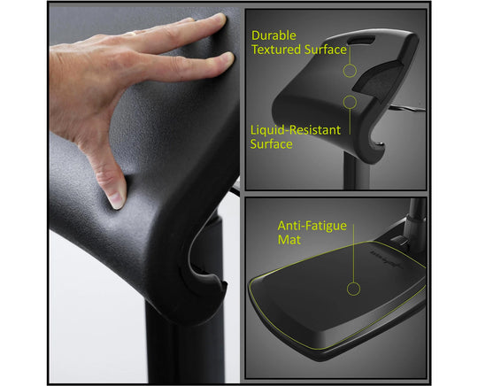 LeanRite Elite - Chaise debout ergonomique conçue pour prévenir les maux de dos